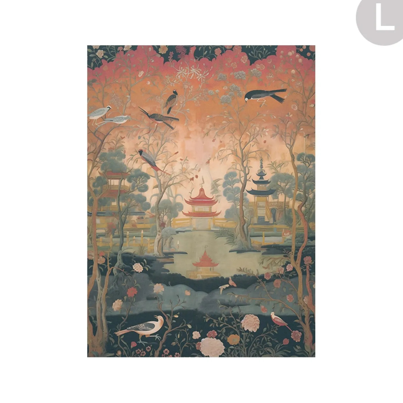 Urban Cotton Wandkleed Oriental Night Large 145x190cm