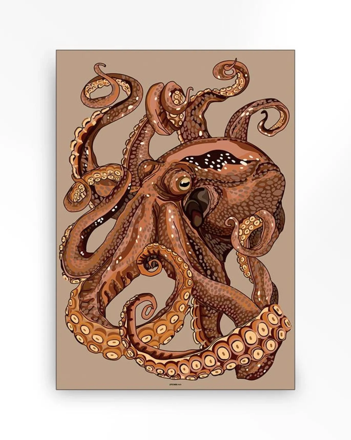 Urban Cotton Wandkleed Pulpo Large 145x190cm