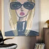 Urban Cotton Wandkleed She Knows Medium 110x145cm