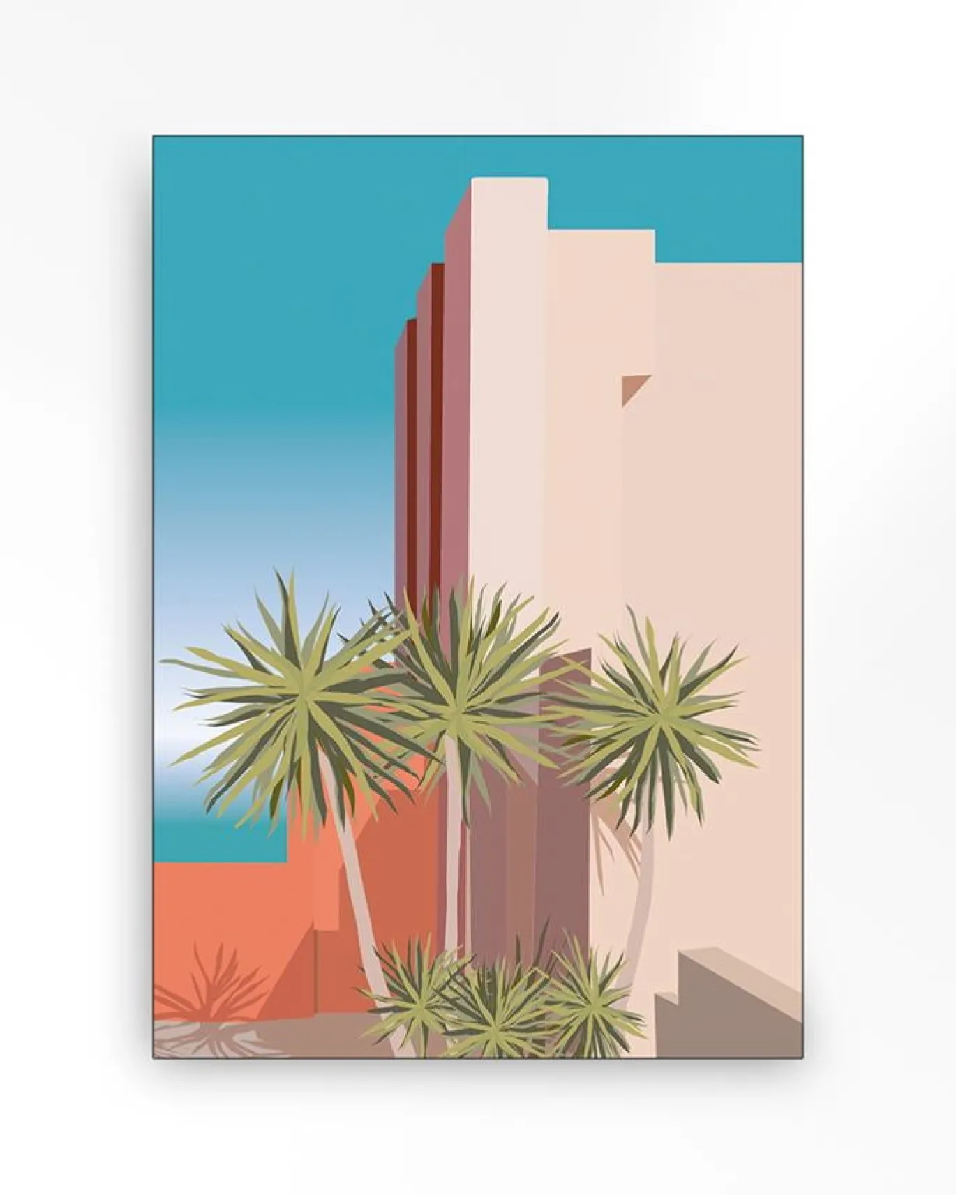Urban Cotton Wandkleed Tropical Place Large 145x190cm