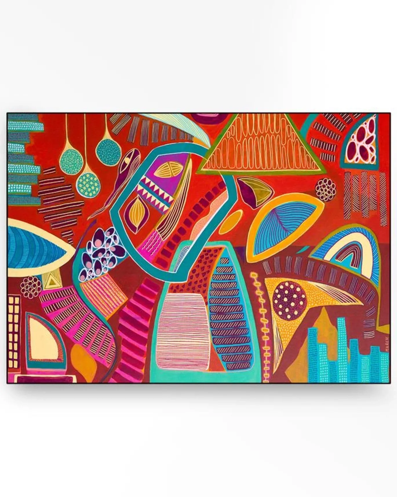 Urban Cotton Wandkleed Vida Marina Large 145x190cm