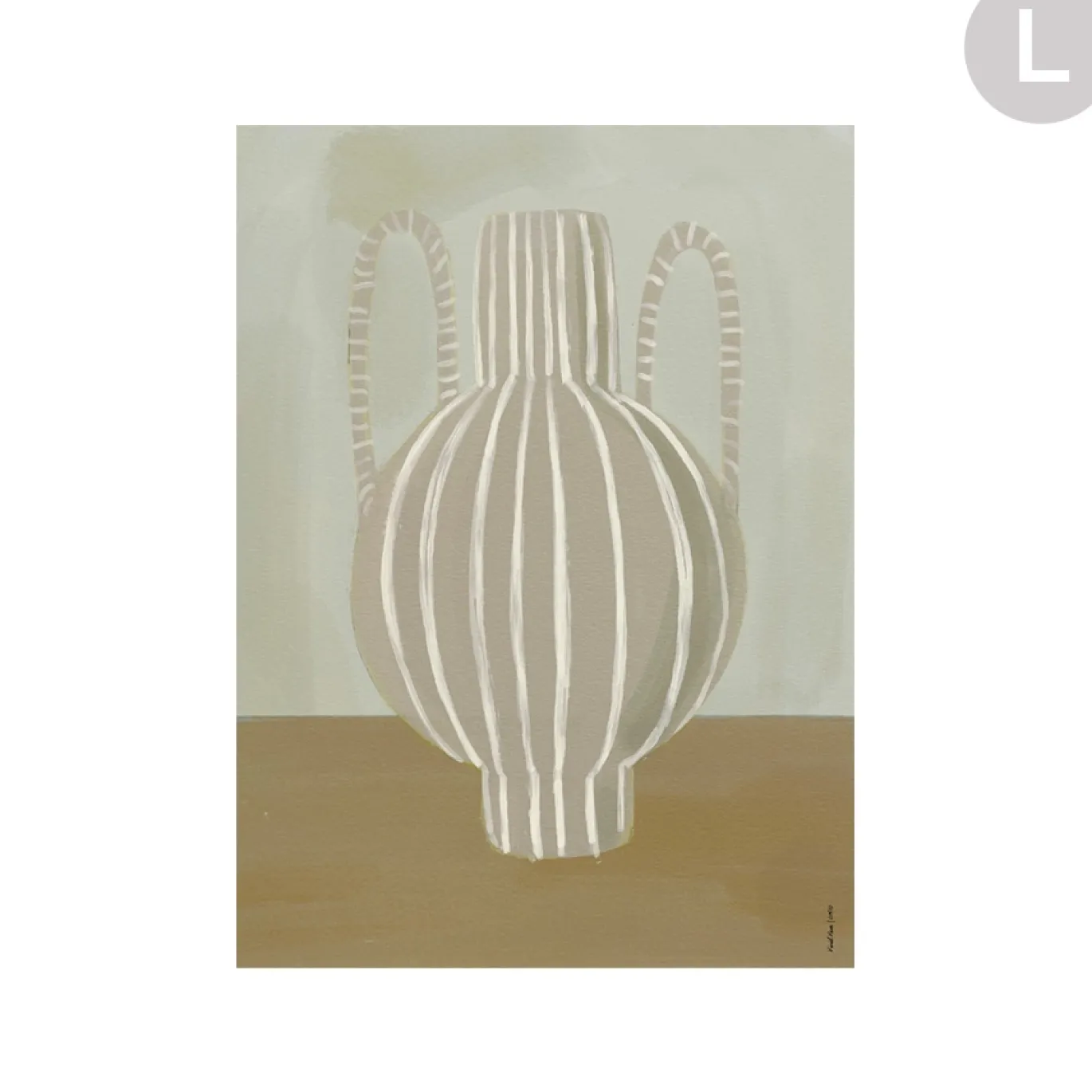 Urban Cotton Wandkleed Vivid Vase 04 Large