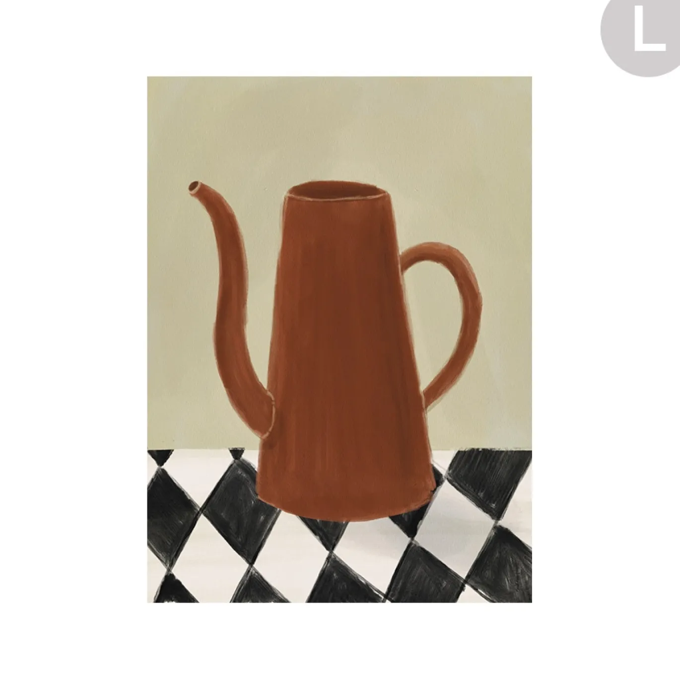 Urban Cotton Wandkleed Vivid Vase 09 Large