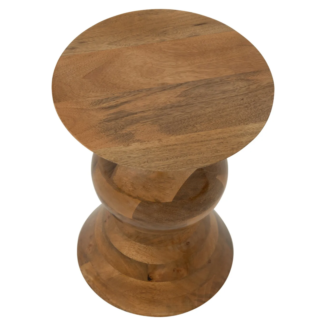 Urban Nature Culture Bijzettafel Lustro Goud Eiken