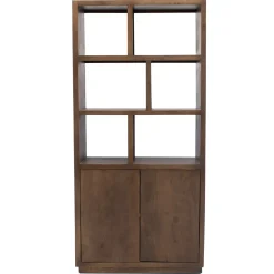 Vakkenkast Luxurious Walnoot 100cm - Giga Meubel