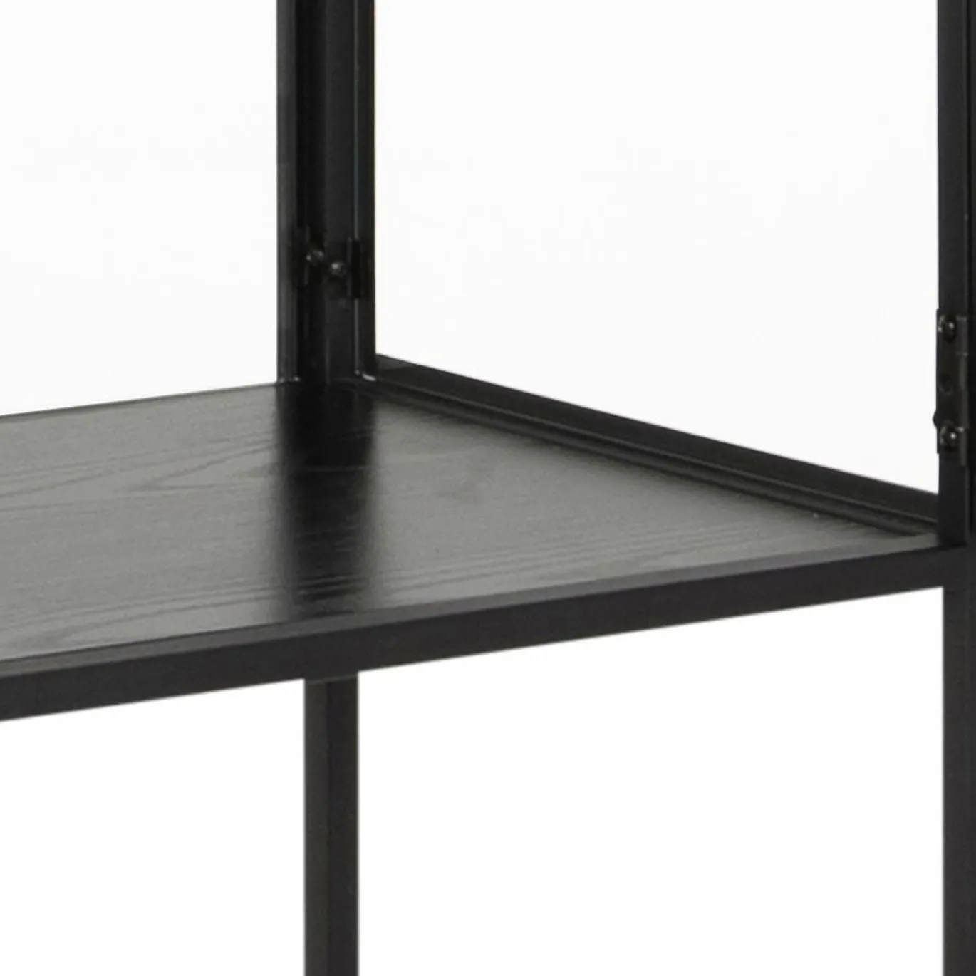 Vitrinekast Bronx Metal Zwart - Giga Living