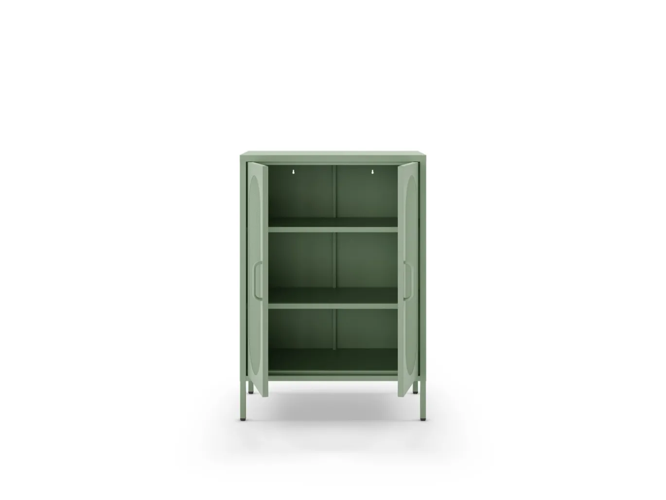 Vitrinekast Diora 2d Mintgroen - Giga Meubel