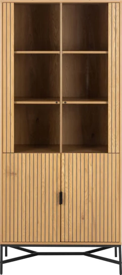 Vitrinekast Juna Naturel - Giga Living