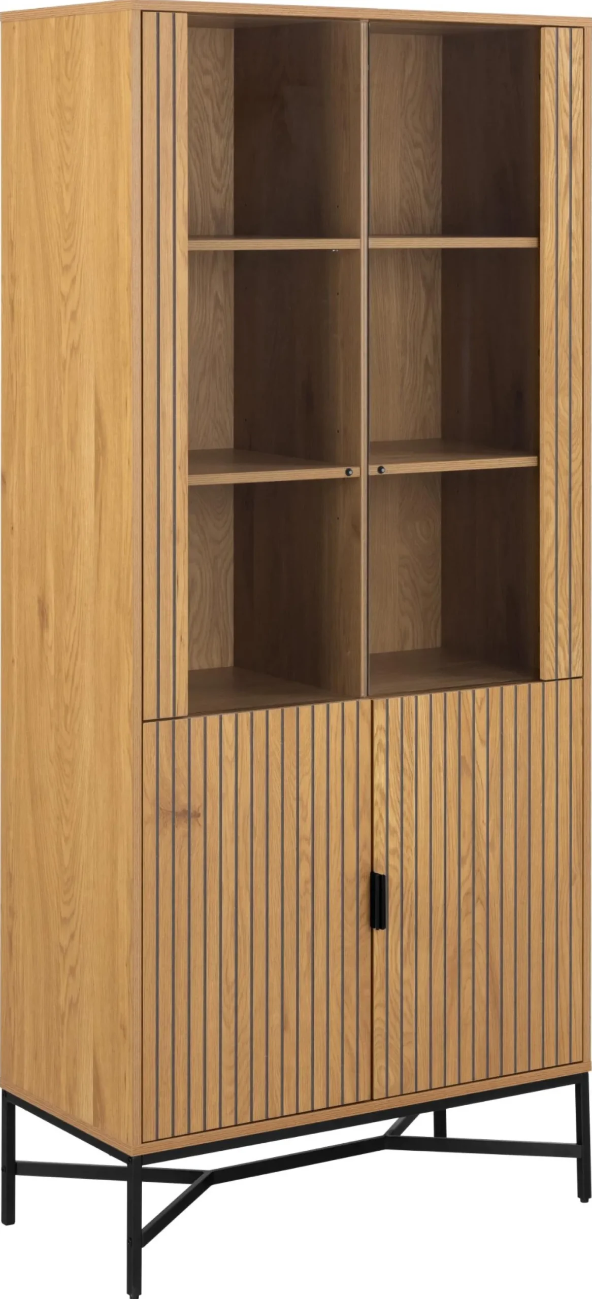 Vitrinekast Juna Naturel - Giga Living