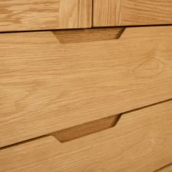 Vitrinekast Nyborg Naturel Oil - Giga Meubel