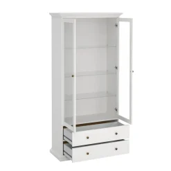 Vitrinekast Paris Wit - Giga Living