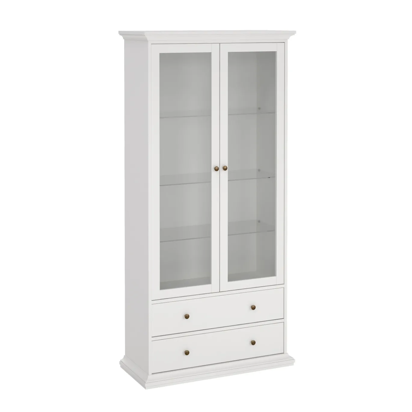 Vitrinekast Paris Wit - Giga Living