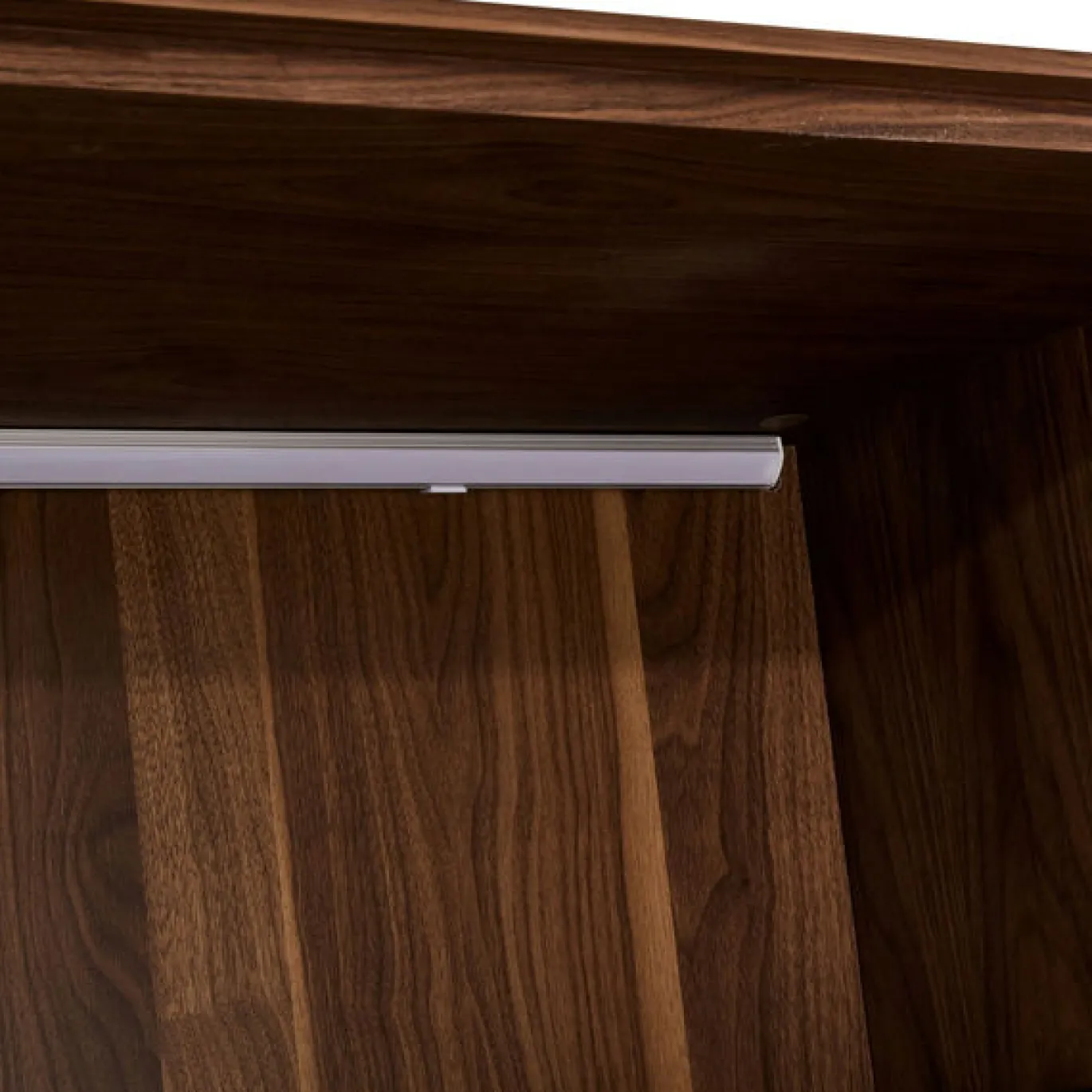 Vitrinekast Tokyo Walnoot 190cm - Giga Meubel