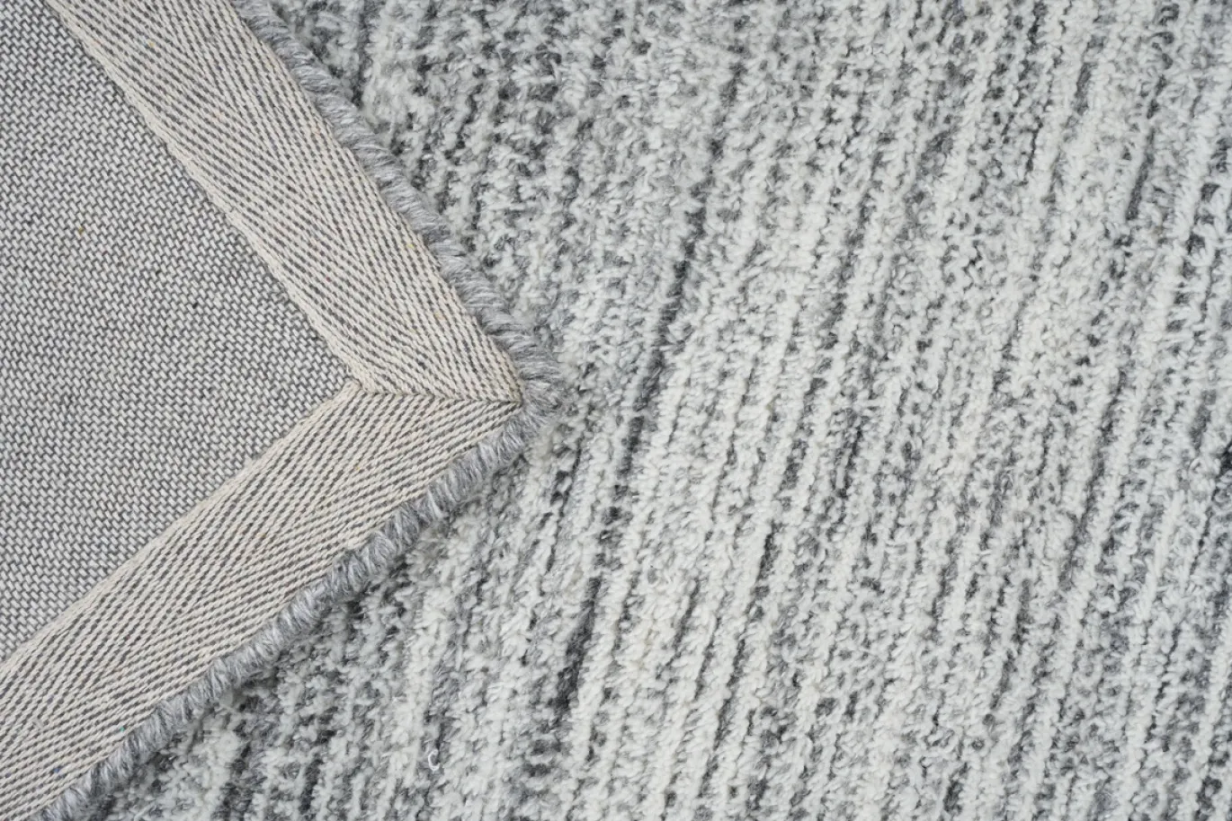 Vloerkleed Ashen Grijs 160x230cm - Giga Living
