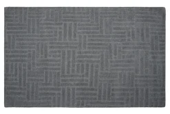 Vloerkleed Atmore Donkergrijs 160x230cm - Giga Living
