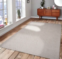 Vloerkleed Atmore Grijs 160x230cm - Giga Living