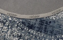 Vloerkleed Durban Vintage Blauw Ø150cm - Giga Living