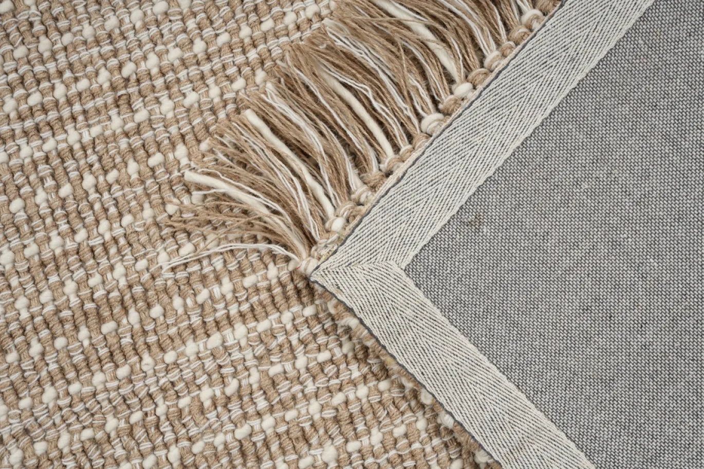 Vloerkleed Ecru Beige 160x230cm - Giga Living