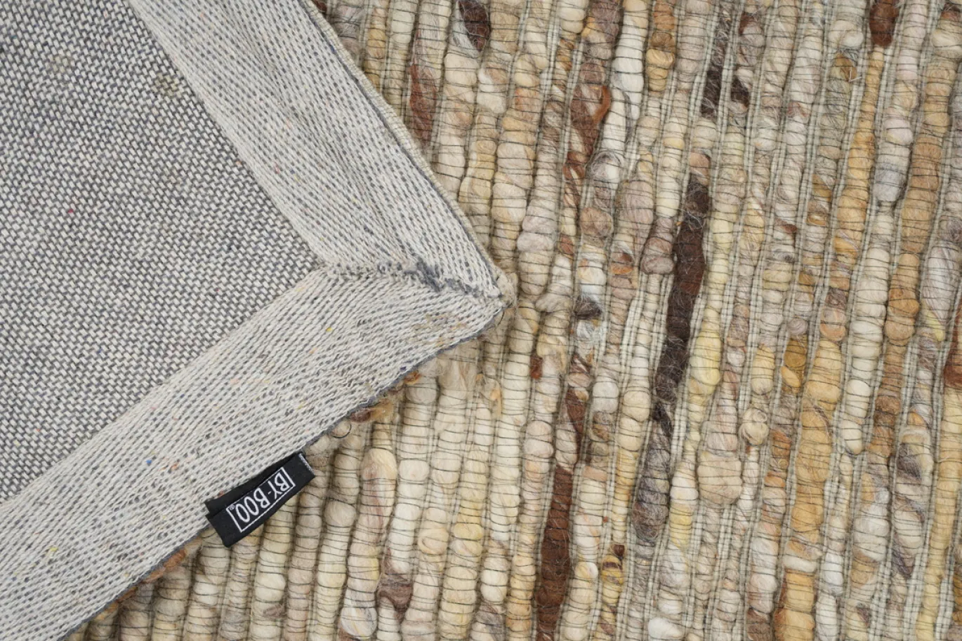 Vloerkleed Flawless Bruin 160x230cm - Giga Living
