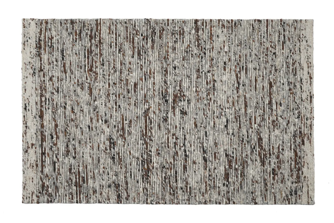 Vloerkleed Flawless Grijs/Bruin 160x230cm - Giga Living