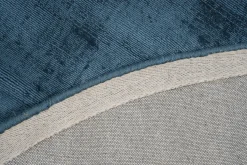 Vloerkleed Milan Königlich Donkerblauw Ø195cm - Giga Living
