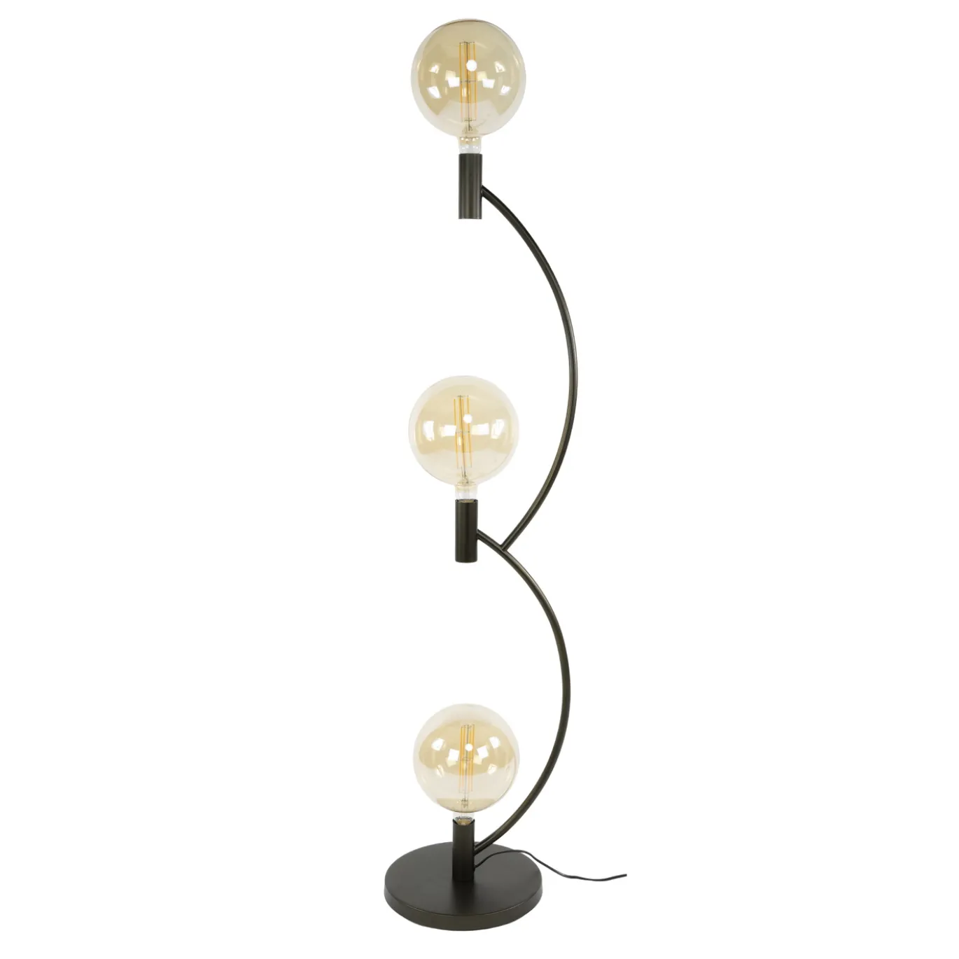 Vloerlamp Arcus 3-lichts Sienna Bruin - Giga Meubel