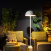 Vloerlamp Bobby Metaal Wit - Giga Meubel