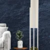 Vloerlamp Circle Dor MDF Wit