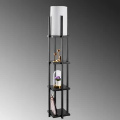 Vloerlamp Dora Zwart