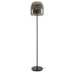 Vloerlamp Drift Glass 1-Lichts Smoke - Giga Meubel