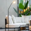 Vloerlamp Duuk Oplaadbaar Zwart - Giga Meubel