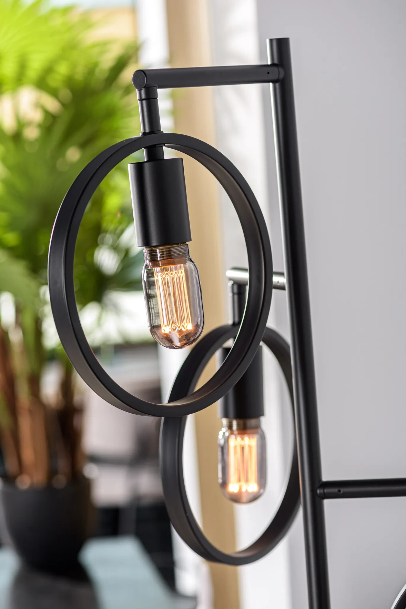 Vloerlamp Evi 3-Lichts Zwart - Giga Meubel