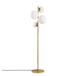 Vloerlamp Fazli Goud 4-Lichts