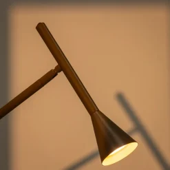 Vloerlamp Kim Metaal Taupe - Giga Meubel