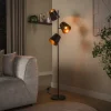 Vloerlamp Kinetic 3-lichts Urban Bruin - Giga Meubel