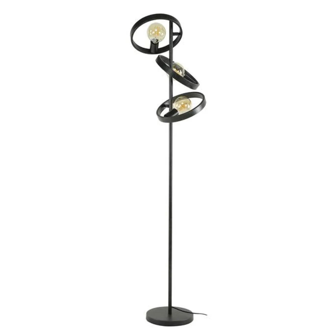 Vloerlamp 3L Hover Charcoal