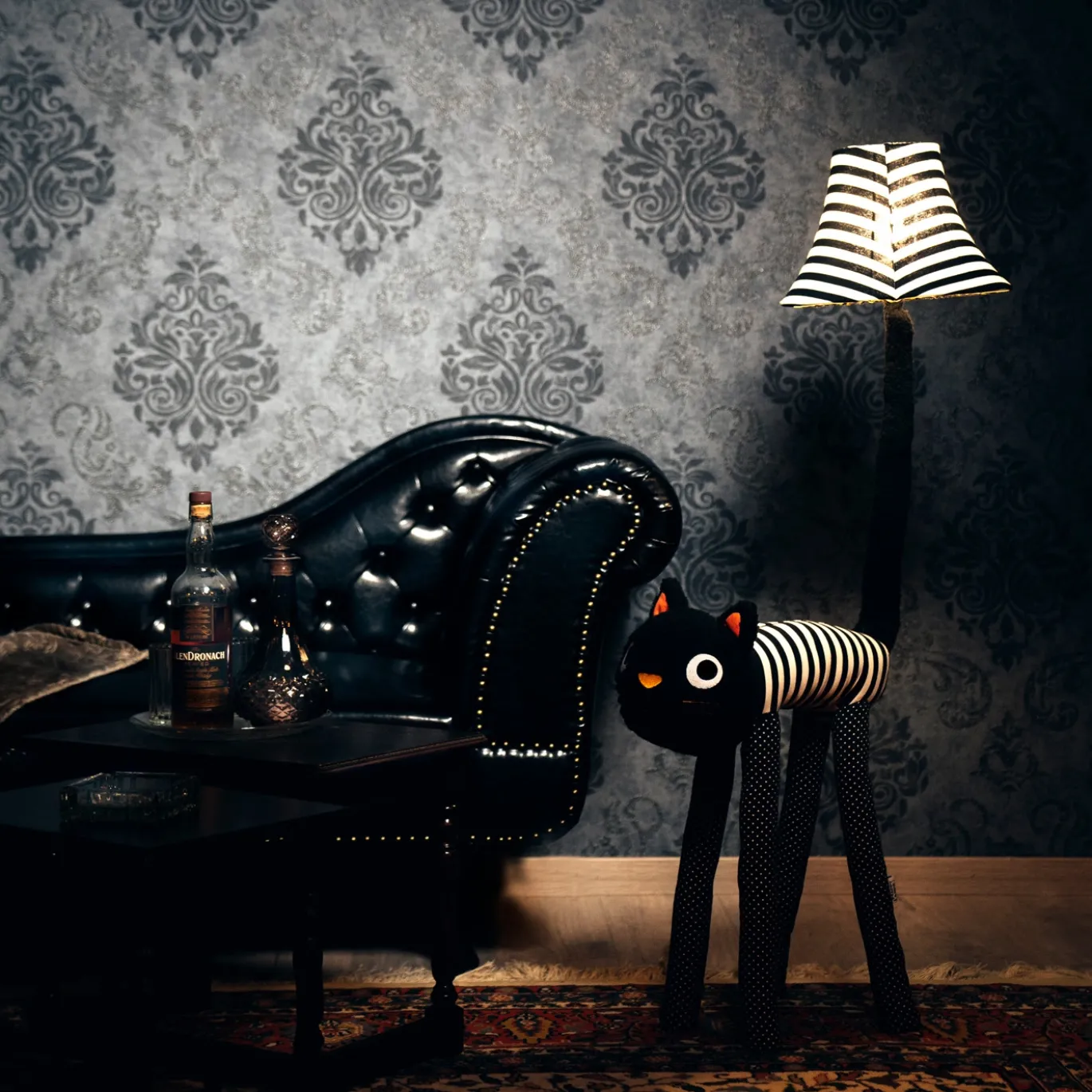 Vloerlamp Luna de Kat