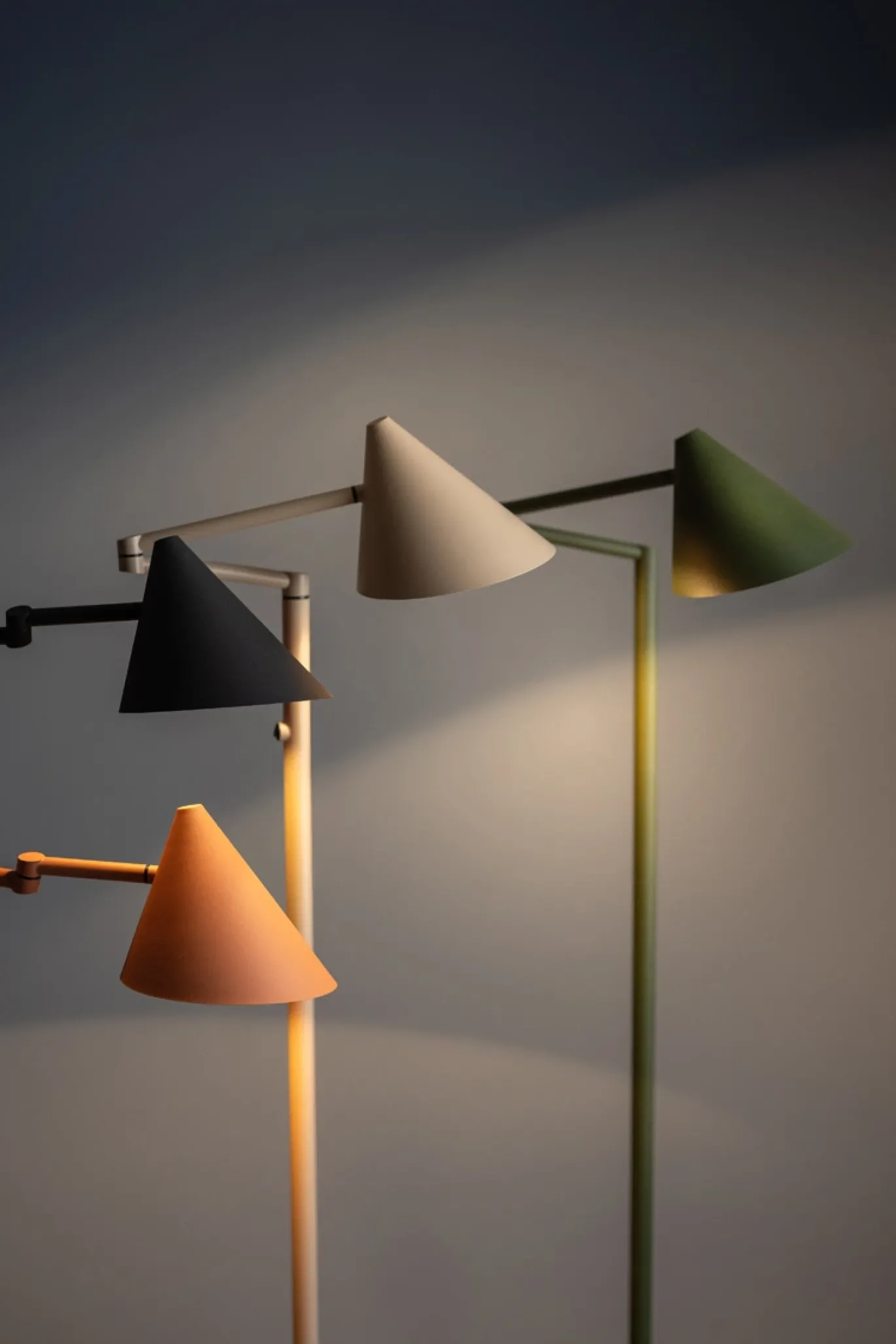 Vloerlamp Marvis Metaal Groen - Giga Meubel