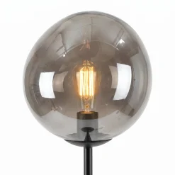Vloerlamp Mats 1-Lichts Smoke Glas - Giga Meubel