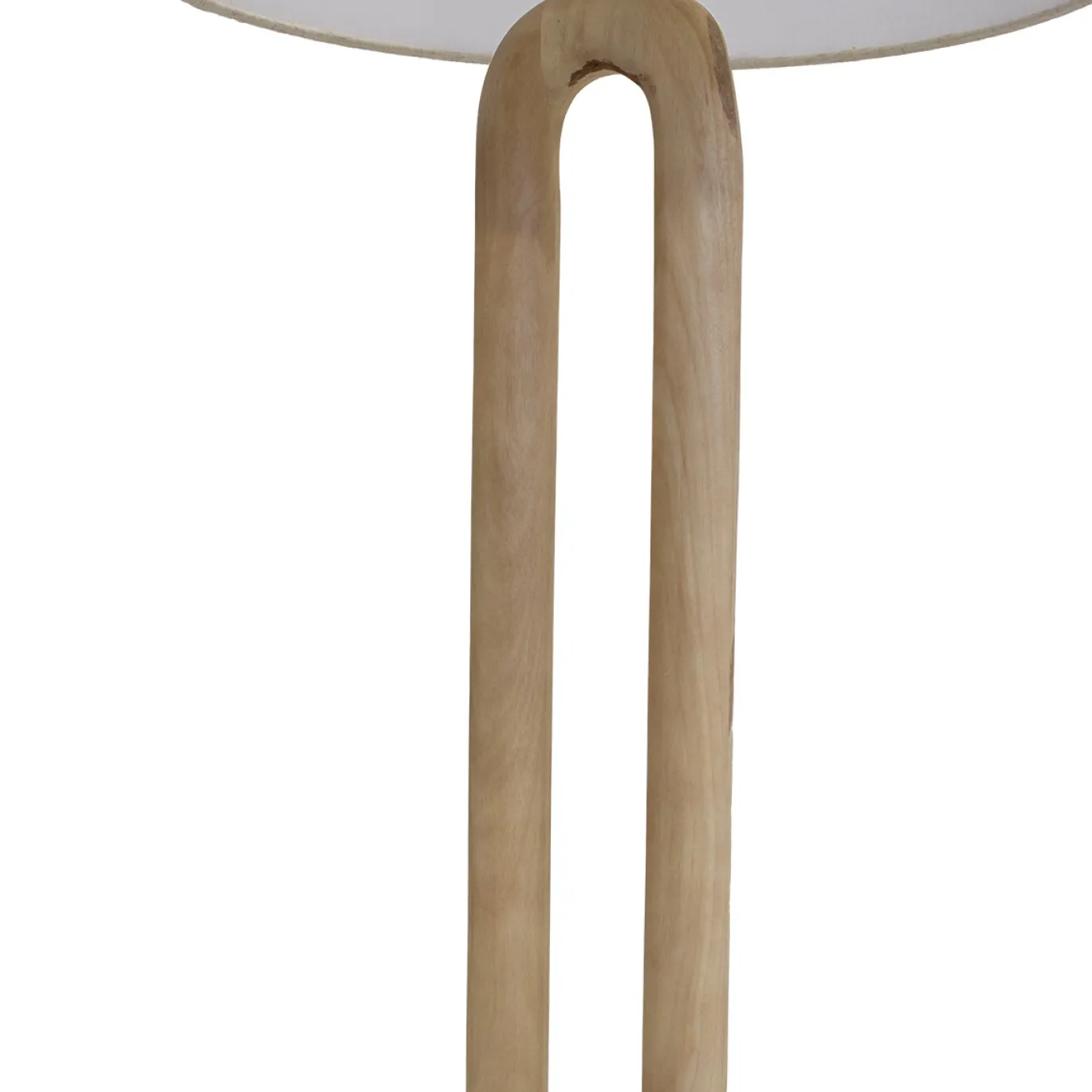 Vloerlamp Micky Naturel 165cm - Giga Meubel