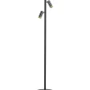 Vloerlamp Miller Zwart 2-Lichtbronnen - Giga Meubel