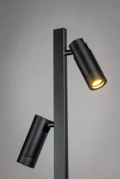 Vloerlamp Miller Zwart 2-Lichtbronnen - Giga Meubel