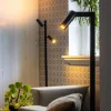 Vloerlamp Miller Zwart 1-Lichts - Giga Meubel