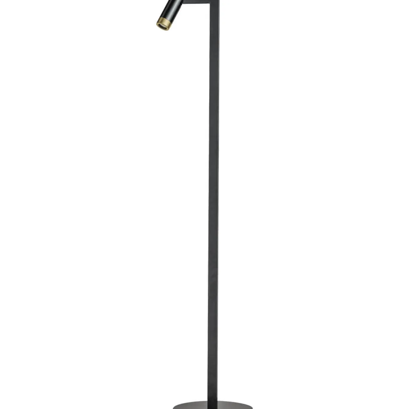 Vloerlamp Miller Zwart 1-Lichts - Giga Meubel