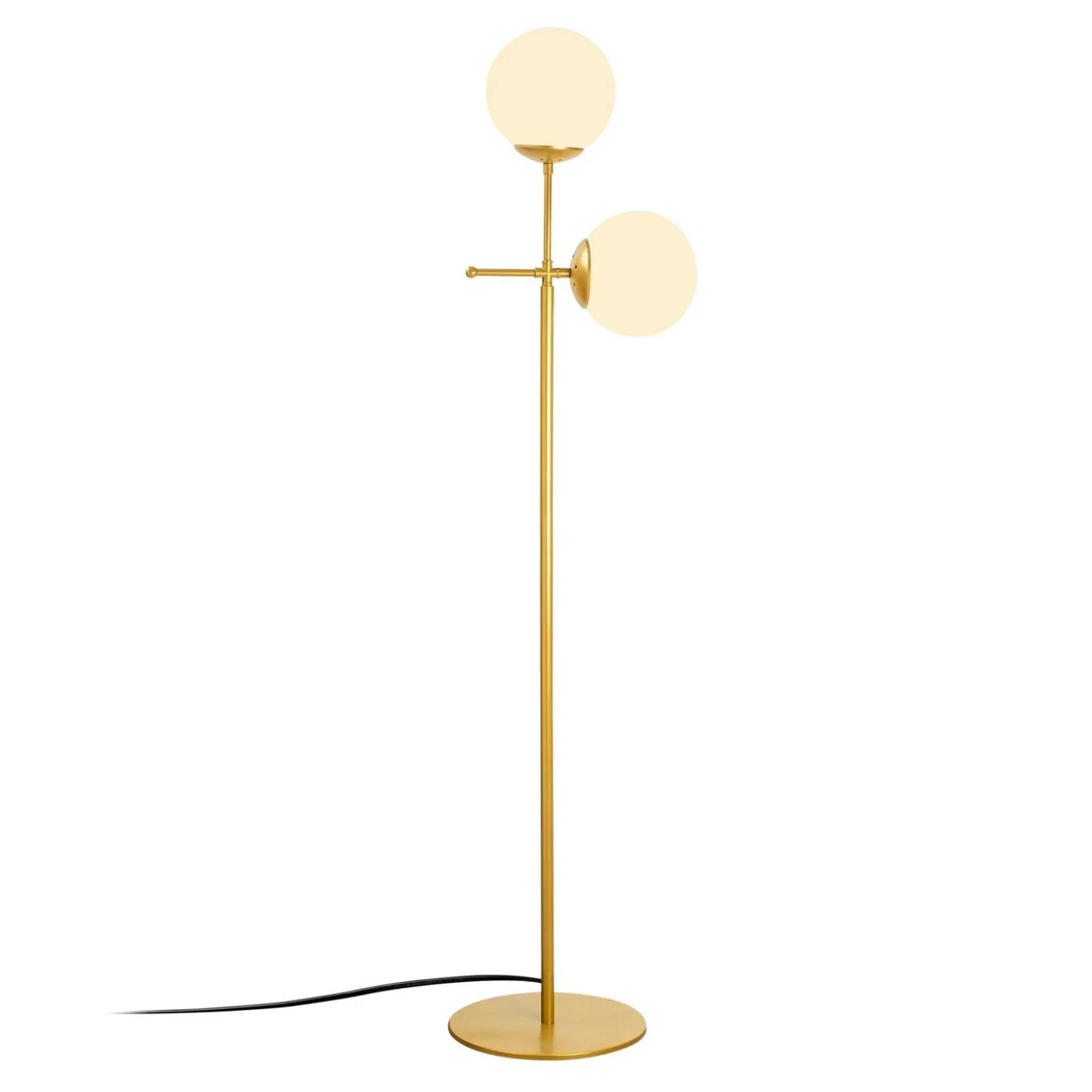 Vloerlamp Mudoni Goud 2-Lichts