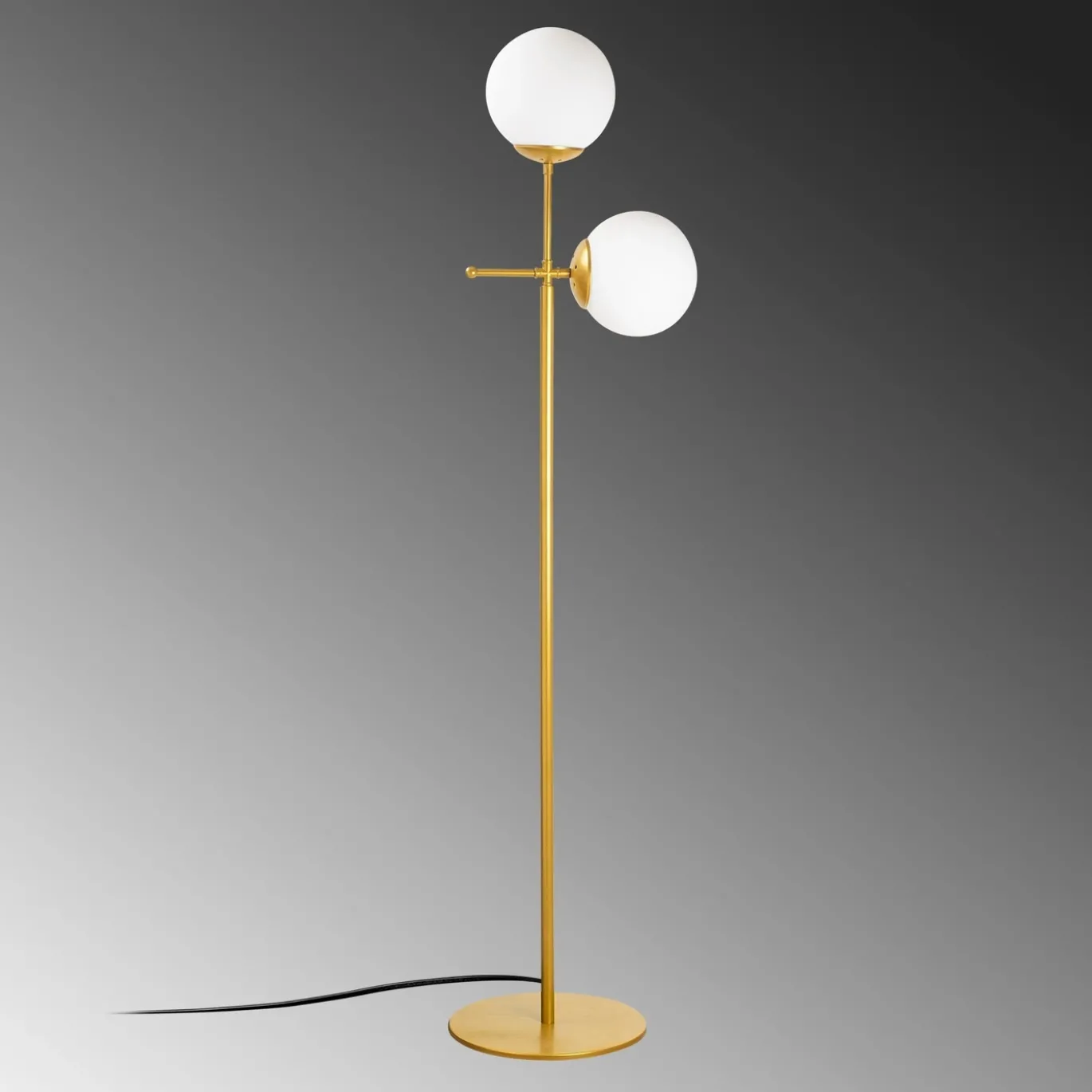 Vloerlamp Mudoni Goud 2-Lichts
