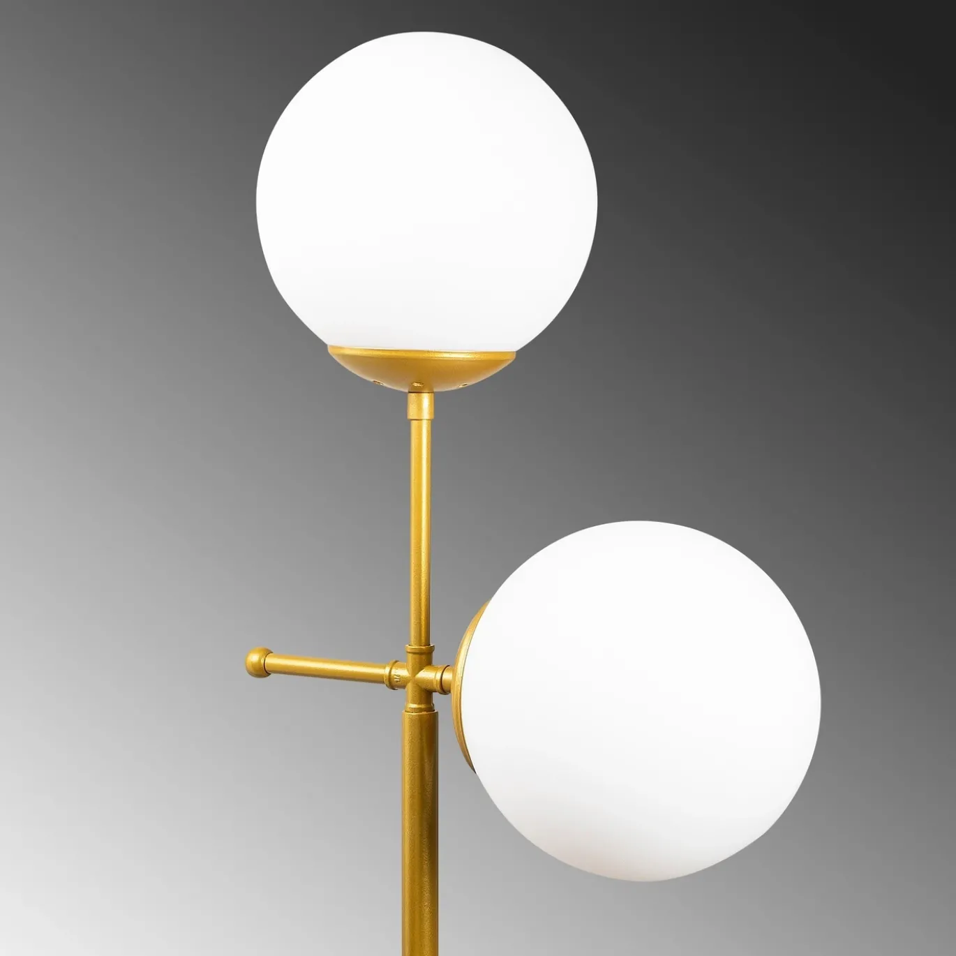 Vloerlamp Mudoni Goud 2-Lichts