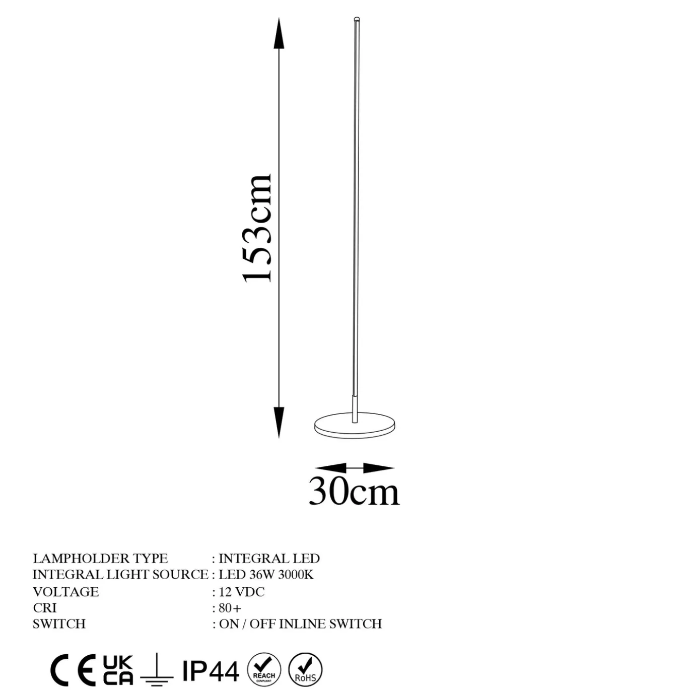 Vloerlamp Only LED
