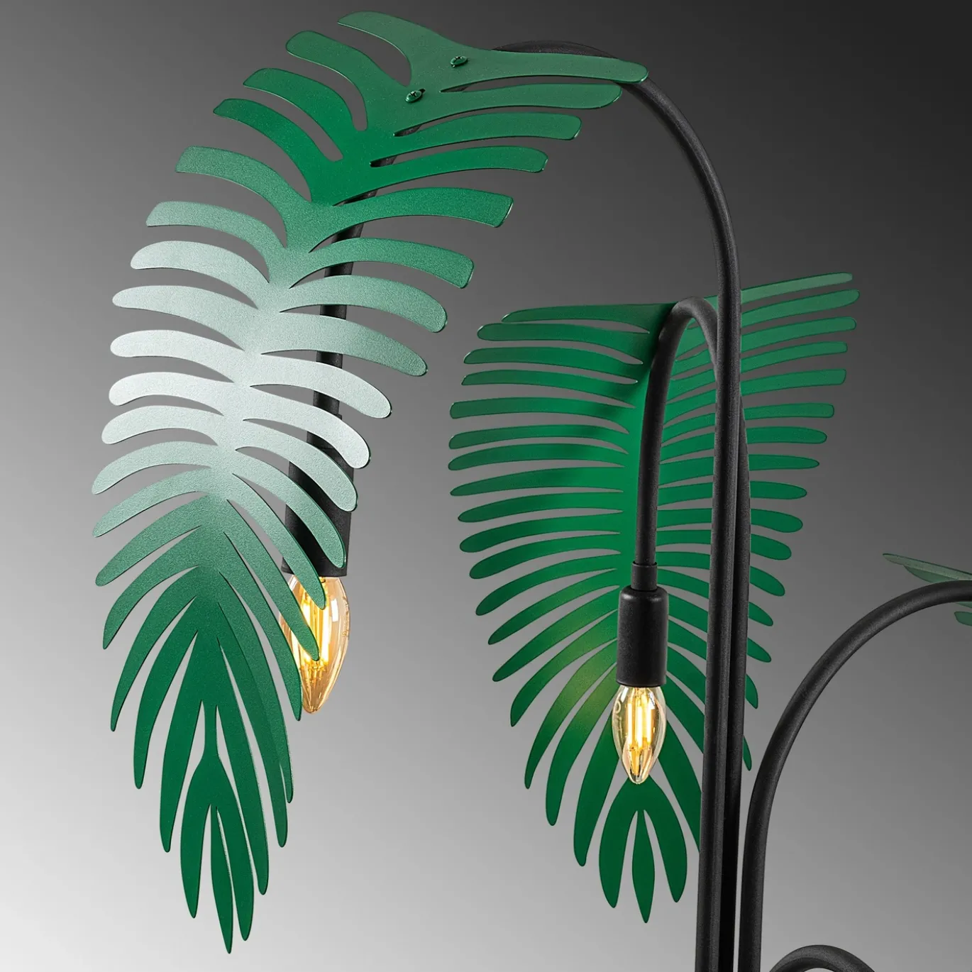 Vloerlamp Palm Groen 5-Lichts