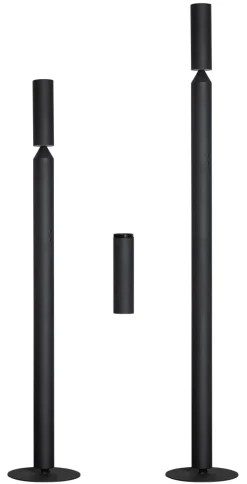 Vloerlamp Pencil Zwart 180cm - Giga Meubel